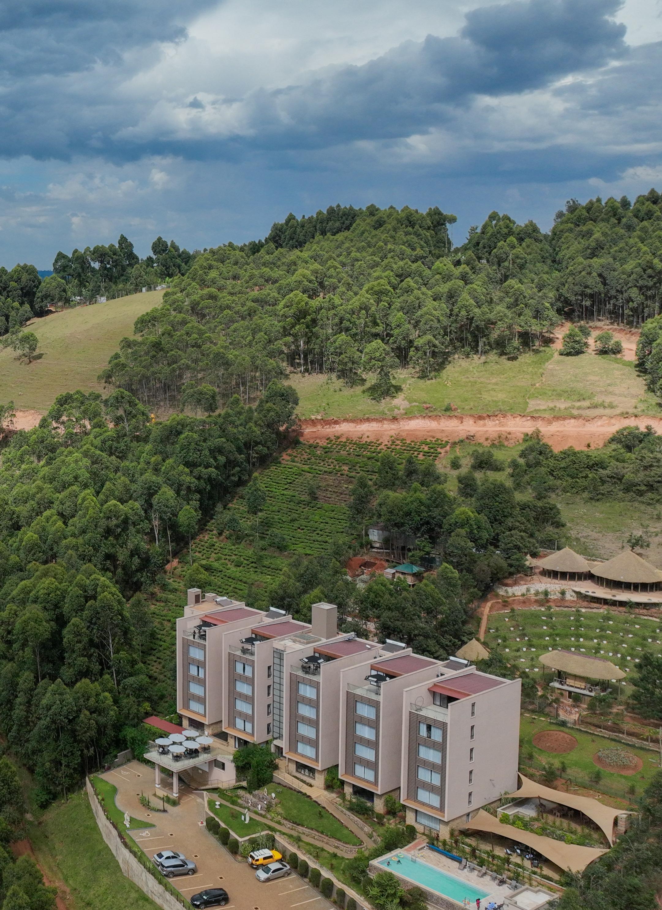 Humphreys Hill House hillside